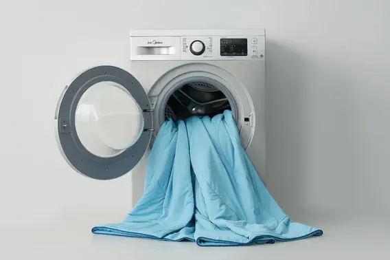 Clean blankets and comforters